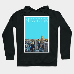 New York Poster Hoodie